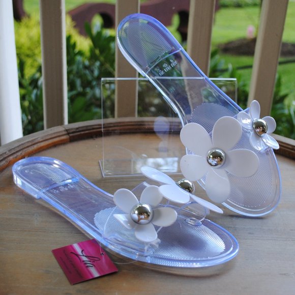 daisy jelly sandals